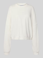 Bluza o kroju oversized z prążkowanymi wykończeniami od OH APRIL - 5