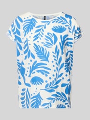 t-shirt o kroju relaxed fit z mieszanki lyocellu model 'AVA' od VERO MODA - 44