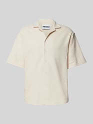 Relaxed fit vrijetijdsoverhemd met structuurmotief van REVIEW - 34