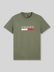 regular fit T-shirt van puur katoen met logoprint van Tommy Jeans - 48