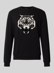 Regular fit sweatshirt met dierenprint van Antony Morato - 41