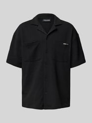Oversized fit vrijetijdsoverhemd met 1/2-mouwen, model 'ACADO' van PEGADOR - 28