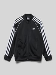 Kaschmirsweatshirt mit Label-Stitching von adidas Originals Schwarz - 2