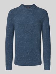 Sweter z dzianiny z mieszanki wełny od Christian Berg Men - 27