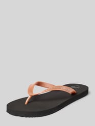 Zehentrenner mit Label-Schriftzug von Calvin Klein Jeans Gold - 29