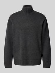 Strickpullover mit Turtleneck von Jack & Jones Grau - 2