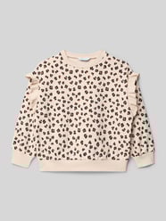 Sweatshirt mit gerippten Abschlüssen von Mayoral Beige - 13