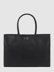 Shopper mit Laptoptasche von CK Calvin Klein Grau / Schwarz - 33