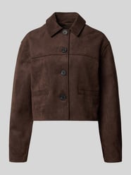 Boxy Fit Jacke mit Umlegekragen Modell 'Henso' von OPUS - 34