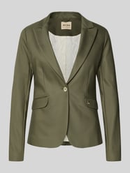 Slim fit blazer met klepzakken, model 'Blake Night' van MOS MOSH - 41