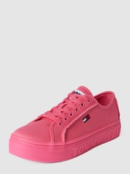 Sneakers met labeldetails van Tommy Jeans Roze - 13