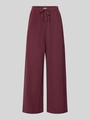 Straight Fit Sweatpants aus elastischem Baumwoll-Mix von American Vintage Bordeaux - 12