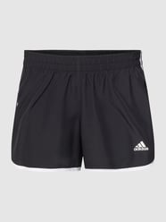 Shorts mit Label-Detail von ADIDAS SPORTSWEAR Schwarz - 33