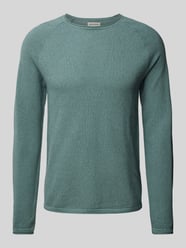 Strickpullover mit Rundhalsausschnitt Modell 'HILL' von Jack & Jones Braun - 44