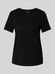 T-shirt met ronde hals, model 'PAULA' van Vero Moda - 23