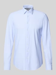 Slim Fit Business-Hemd mit Kentkragen von Jake*s - 36