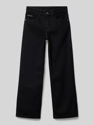 Straight Leg Jeans im 5-Pocket-Design von Calvin Klein Jeans Schwarz - 4