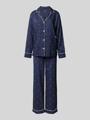 Regular Fit Pyjama-Seit aus Baumwoll-Viskose-Mix von Lauren Ralph Lauren - 41