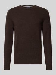 Kaschmirpullover mit gerippten Abschlüssen von Christian Berg Men - 32