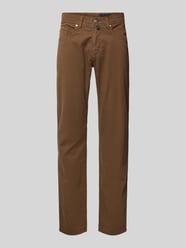 Spodnie w kroju tapered fit z kieszeniami w szwach model 'Lyon' od Pierre Cardin - 9