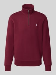 Regular fit schipperstrui met schipperskraag, model 'Double' van Polo Ralph Lauren Bordeaux - 9