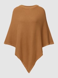 Poncho mit Strukturmuster von s.Oliver RED LABEL Braun - 40