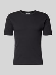 T-shirt in ribbel-look met ronde halslijn van Jake*s Studio Men - 39