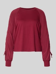 Relaxed fit shirt met lange mouwen met plooien van Marc Cain - 2