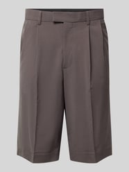Straight Fit Shorts mit Viskose-Anteil von Lindbergh - 44