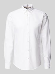 Koszula biznesowa o kroju regular fit z kołnierzykiem typu button down model ‘Roan’ od BOSS - 8