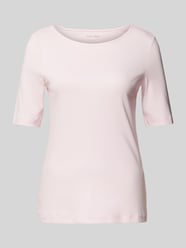 T-Shirt mit U-Boot-Ausschnitt von Christian Berg Woman Pink - 23