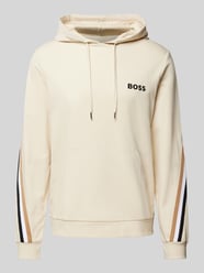 Bluza z kapturem model ‘Iconic’ od BOSS - 7