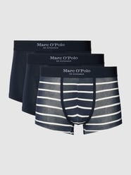 Trunks in Two-Tone-Machart im 3er-Pack von Marc O'Polo Blau - 43