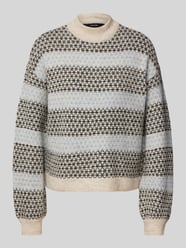 Regular Fit Strickpullover mit Wolle Modell 'TRIXIE' von Vero Moda Schwarz - 28