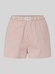Shorts mit Label-Detail von Review Pink - 4