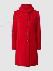 Wollmantel mit Kapuze Modell 'Bella' von Milo Coats Rot - 26