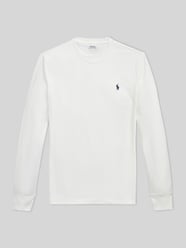 Bluzka z długim rękawem o kroju regular fit z czystej bawełny od Polo Ralph Lauren - 38