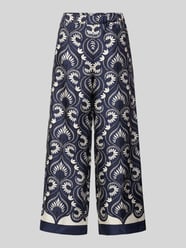 Loose Fit Weite Hose aus reinen Seide Modell 'DOTTICO' von Weekend Max Mara - 37