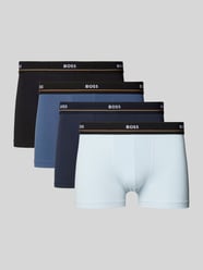 Trunks mit elastischem Logo-Bund im 3er-Pack von BOSS Blau - 25