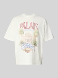 T-Shirt mit Motiv-Print Modell 'MENTON' von JACK & JONES - 36