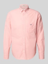 Koszula casualowa o kroju regular fit z kołnierzykiem typu button down od Gant - 22