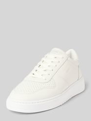 Leren sneakers met labelprint van Copenhagen - 11