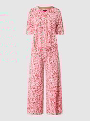Pyjama met all-over motief  van Donna Karan Roze - 14