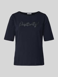 T-shirt met strass-steentjes van More & More - 15