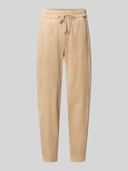 Stoffhose mit Stretch-Anteil von Marc Cain Beige - 48