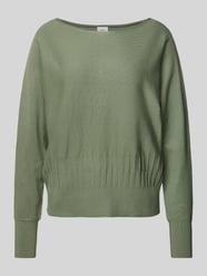 Regular Fit Strickpullover mit Strickmuster von s.Oliver BLACK LABEL Grün - 8