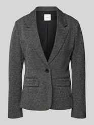 Slim Fit Blazer aus Interlockjersey von s.Oliver BLACK LABEL Grau - 30