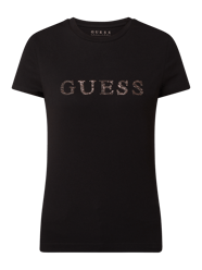 T-Shirt mit Logo-Applikation Modell 'Kimetz' von Guess - 7