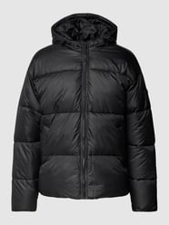 Steppjacke mit Kapuze Modell 'PULA' von Pegador Grau / Schwarz - 18