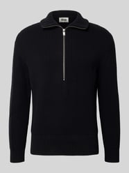 Gebreide pullover met schipperskraag, model 'MANUELO' van Drykorn - 4